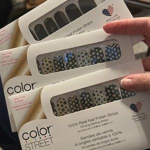 NWT Color Street. All 3 for 1 price!